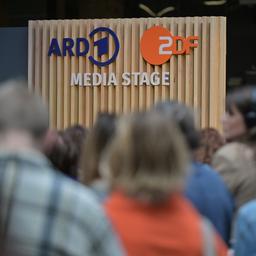 Die "ARD ZDF Media Stage" auf der re:publica